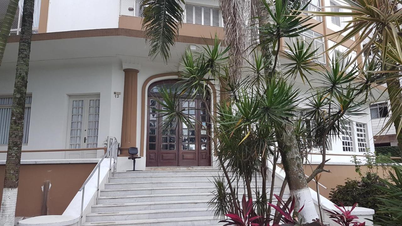 Pe Na Areia Gonzaguinha Sao Vicente Apartment Luaran gambar