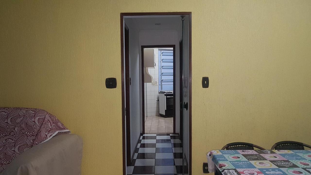 Pe Na Areia Gonzaguinha Sao Vicente Apartment Luaran gambar
